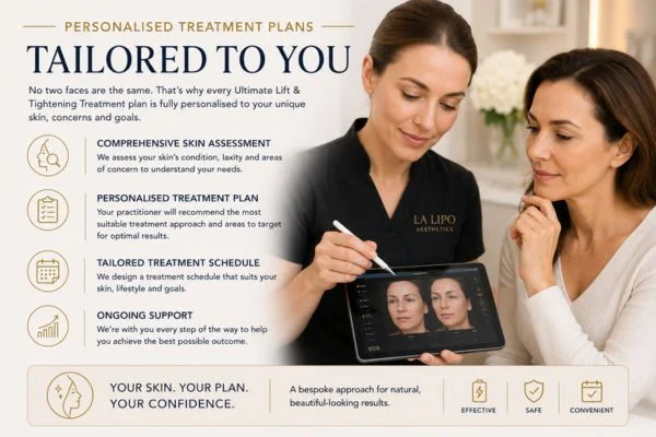 book a consultation about your ultimate lift and tighten treatment Lancaster